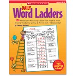 Scholastic Res. Grades 2-3 Daily Word Ladders Education Printed Book - English
