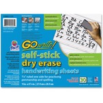 Gowrite!® Gowrite Self-stick Dry-erase Handwrtng Shts