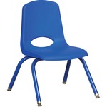 Ecr4kids 12" Stack Chair, Matching Legs