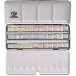 Schmincke Aquarell 36-color Half Pans Metal Box Set