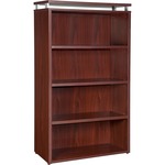 Lorell Four-shelf Bookcase For Ascent And Concordia Series