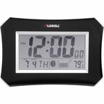 Lorell Lcd Wall/alarm Clock