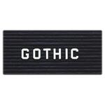 Ghent Lg34 Precision-grooved Letterboard Letters