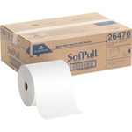 Sofpull Hardwound White Roll Paper Towels