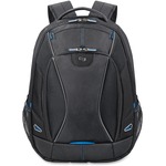 Solo Tech Carrying Case (backpack) For 17.3" Notebook, Ipad, Digital Text Reader, Tablet Pc - Black, Blue