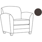 Dmi Lemans Ch10010 Contemporary Lounge Chair