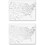 Chenillekraft Large Usa Map Whiteboard