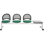 Ofm Moon 4-unit Beam Seating With 3 Seats & 1 Table