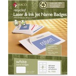 Maco Recycled Laser/inkjet Name Badge Labels