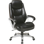 Lorell Executive Leather High-back Chair