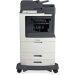 Lexmark Mx811de Laser Multifunction Printer - Monochrome - Plain Paper Print - Desktop