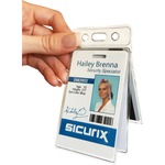 Sicurix Vinyl Two-card Badge Holder