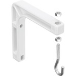 Quartet® 6" Wall Bracket For Projection Screens, Manual/electric Screens, White