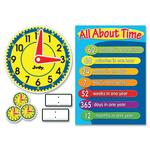 Carson-dellosa Judy Clock Bulletin Board Set