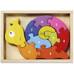 Beginagain Toys Number Snail Puzzle