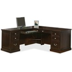 Martin Executive Desk With Left Computer Return