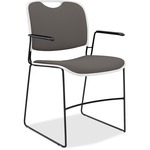 United Chair Upholstered Stack Chair With Arms