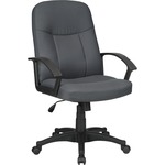 Lorell Executive Fabric Mid-back Chair