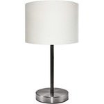 Ledu Linen Shade Slim Line Table Lamp