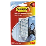 Command Large Clear Hanging Hook