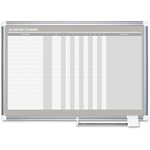 Mastervision Mastervsn In/out Dry-erase Row Planner