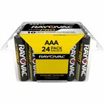 Rayovac Alaaa-24f Mercury Free Alkaline Batteries, Aaa 24 Pk