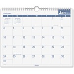 At-a-glance E-z Read 2" Blocks Monthly Wall Calendar