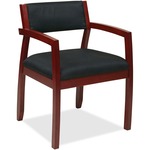Osp Furniture Nap95chy Napa Cherry Guest Chair With Upholstered Back (1 Pack)
