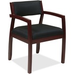 Osp Furniture Nap95mah Napa Mahogany Guest Chair With Upholstered Back (1 Pack)
