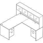 Osp Furniture L-shape With Hutch