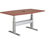 Ergonomic 36" X 84" Conference Table With Support Channel - Rectangle Shape