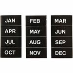 Mastervision Magnetic Monthly Calendar Characters