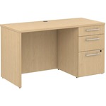 Bush Business Furniture 300 Series 48w X 22d Natural Maple Desk