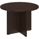 Bush Business Furniture Series C 42w Round Conference Table - Mocha Cherry