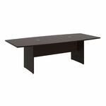Bush Business Furniture 96l X 42w Boat Top Conference Table In Mocha Cherry