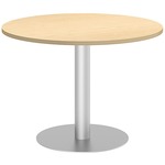 Bbf 42w Round Conference Table Kit - Metal Disc Base