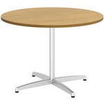 Bush Business Furniture 42w Round Conference Table - Metal Wxw Base
