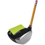 Post-it® Pop-up Note Dispenser, 3" X 3" Notes, Golf Themed