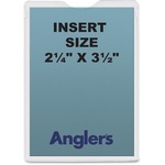 Anglers Self-stick Crystal Clear Poly Envelopes