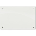 Mooreco Frosted Pearl Glass Dry Erase Markerboard