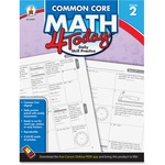 Carson-dellosa Grade 2 Common Core Math 4 Today Workbook Education Printed Book For Mathematics - English
