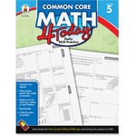 Carson-dellosa Common Core Math 4 Today Grade-5 Workbook Education Printed Book For Mathematics - English