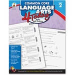 Carson-dellosa Grade 2 Common Core Language Arts Workbook Education Printed Book - English
