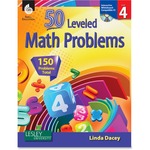 Shell Education Level 4 Math Problems Book Education Printed/electronic Book For Mathematics By Linda Dacey - English