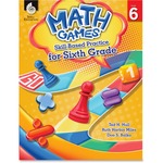 Shell Math Games: Skill Practice 6 Grade Education Printed Book For Mathematics By Ted H. Hull, Ruth Harbin Miles, Don Balka - English