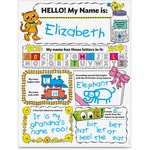 Scholastic Res. Pre K-2 Personal Poster Set Education Printed Book By Liza Charlesworth - English