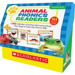 Scholastic Res. Gr K-2 Animal Phonics Rder Bk Set Education Printed Book By Liza Charlesworth - English