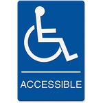 Headline U.s. Stamp & Sign Wheelchair Image Indoor Sign