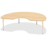 Berries Toddler Height Maple Top/edge Kidney Table