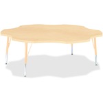 Berries Toddler Maple Laminate Six-leaf Table
